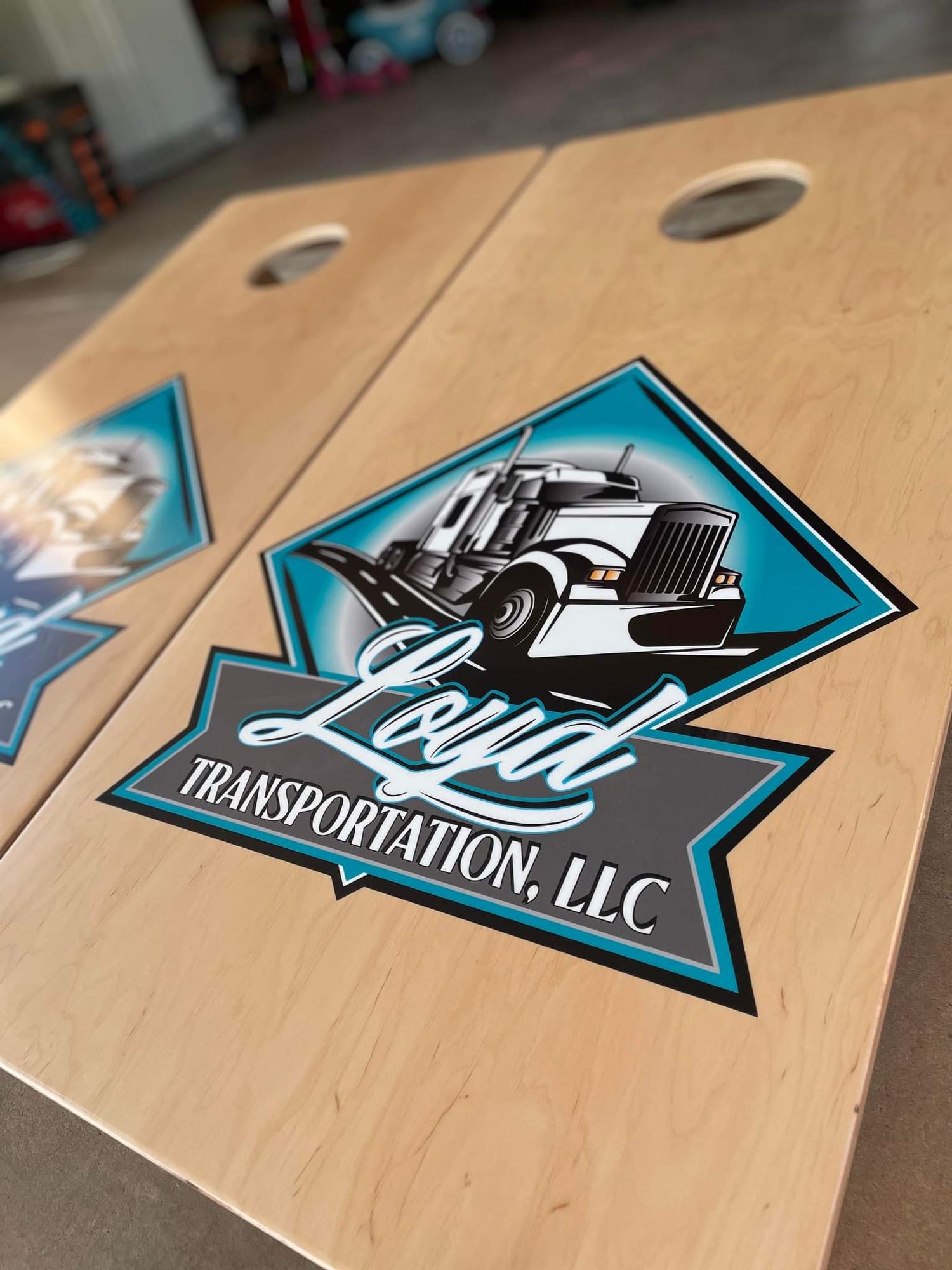 Custom Design Cornhole Boards - Dunkin Custom Woodworks