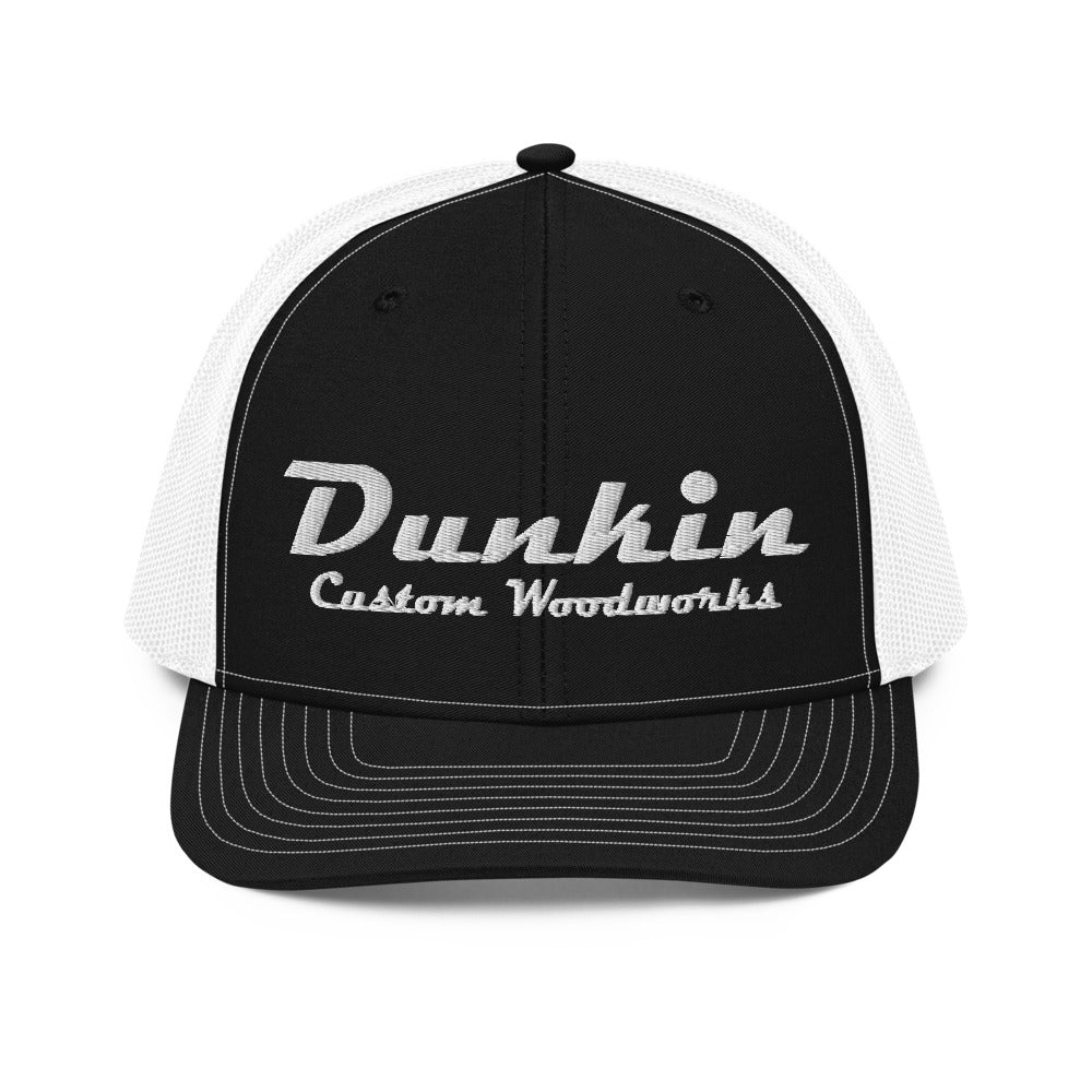 Dunkin Custom Woodworks Trucker Cap - Dunkin Custom Woodworks