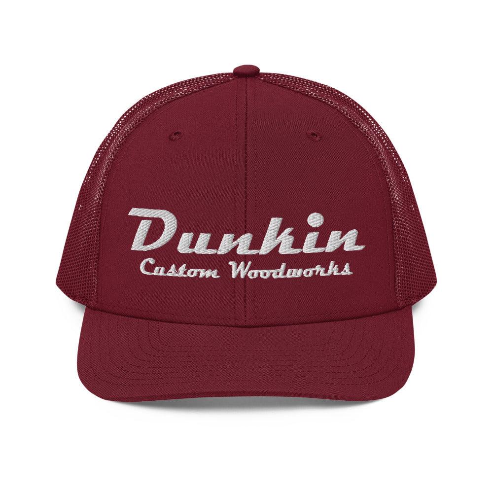 Dunkin Custom Woodworks Trucker Cap - Dunkin Custom Woodworks